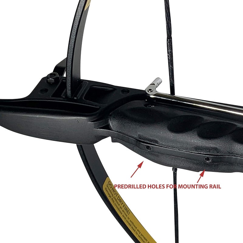 SAS Southland Archery Supply Prophecy 80 Pound Self-Cocking Pistol Crossbow with Cobra System Limb and 3 Arrows - Image 5